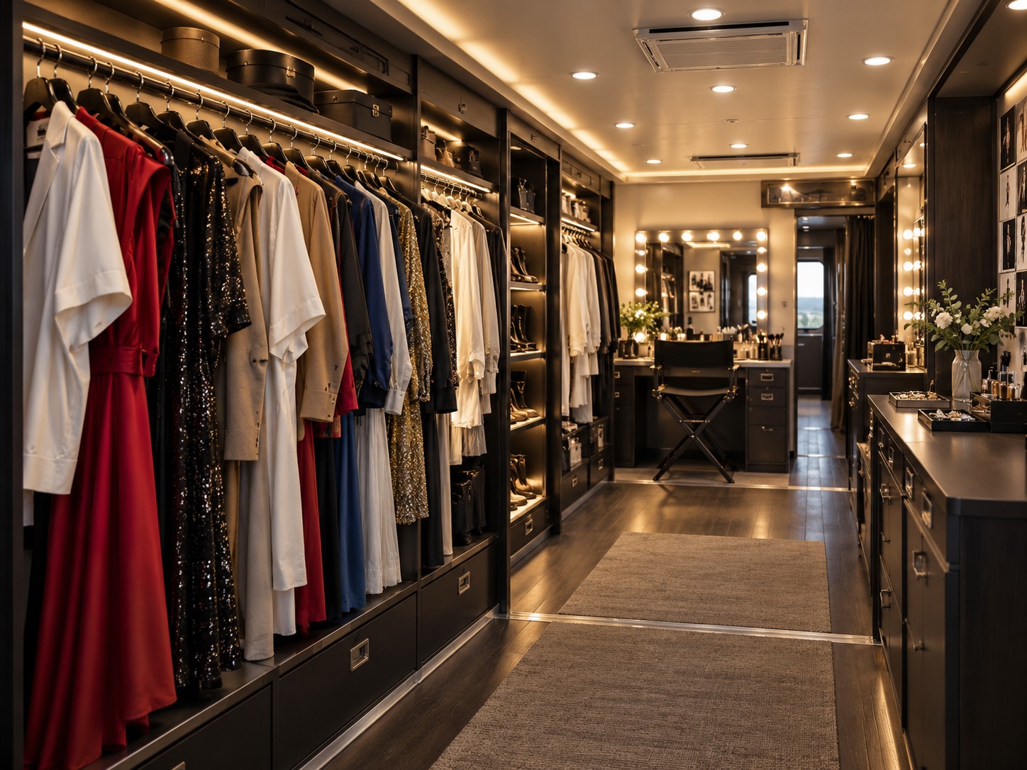 Habillage costumes production Monaco