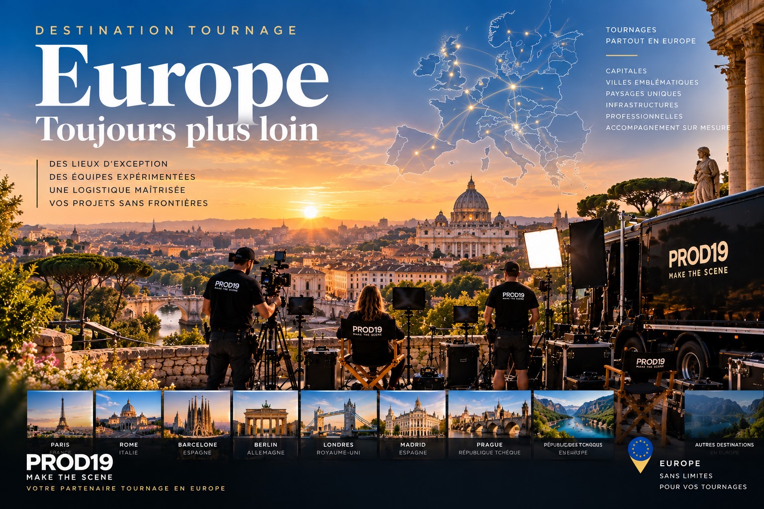 Destination tournage Europe - PROD19