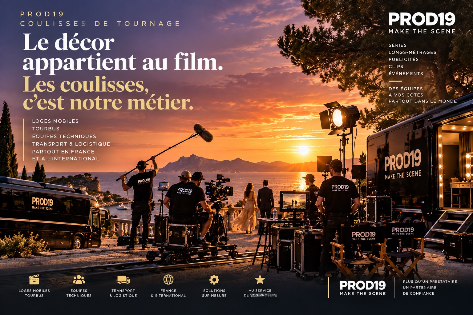 PROD19 - Le décor appartient au film, les coulisses c’est notre métier