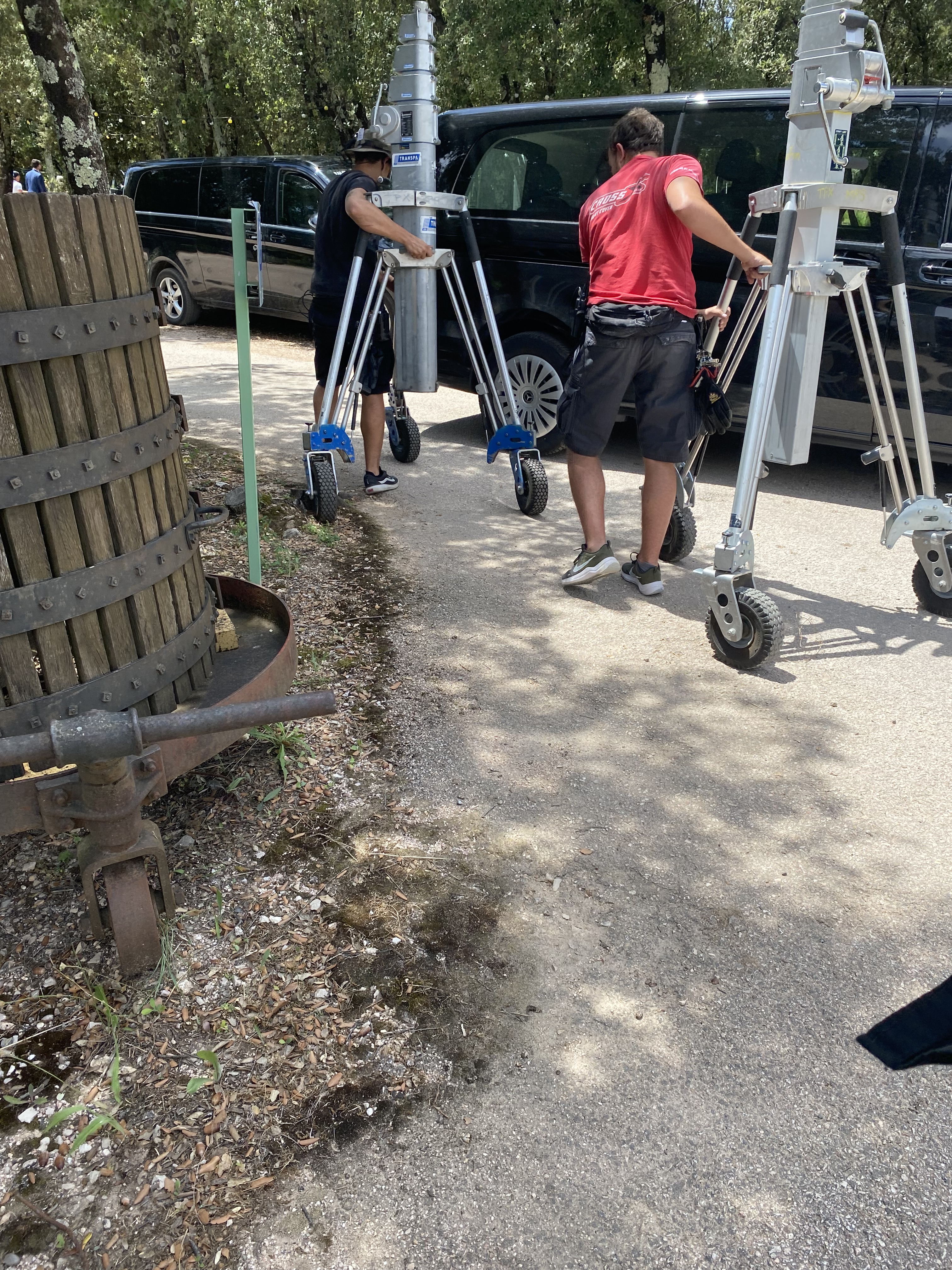 Loge mobile pour tournage publicitaire Location Loge