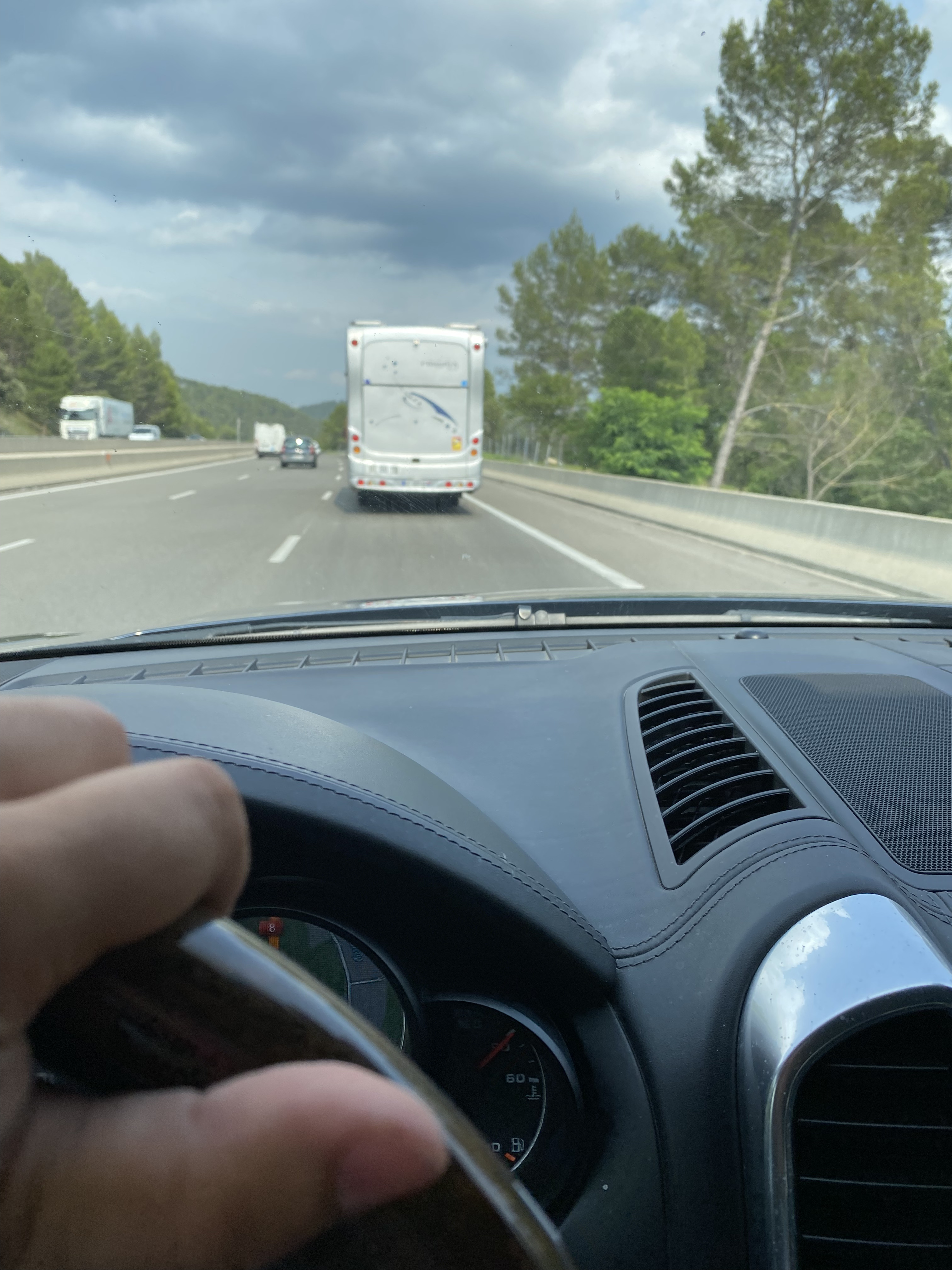 Motorhome PROD19 suivi pendant son déplacement