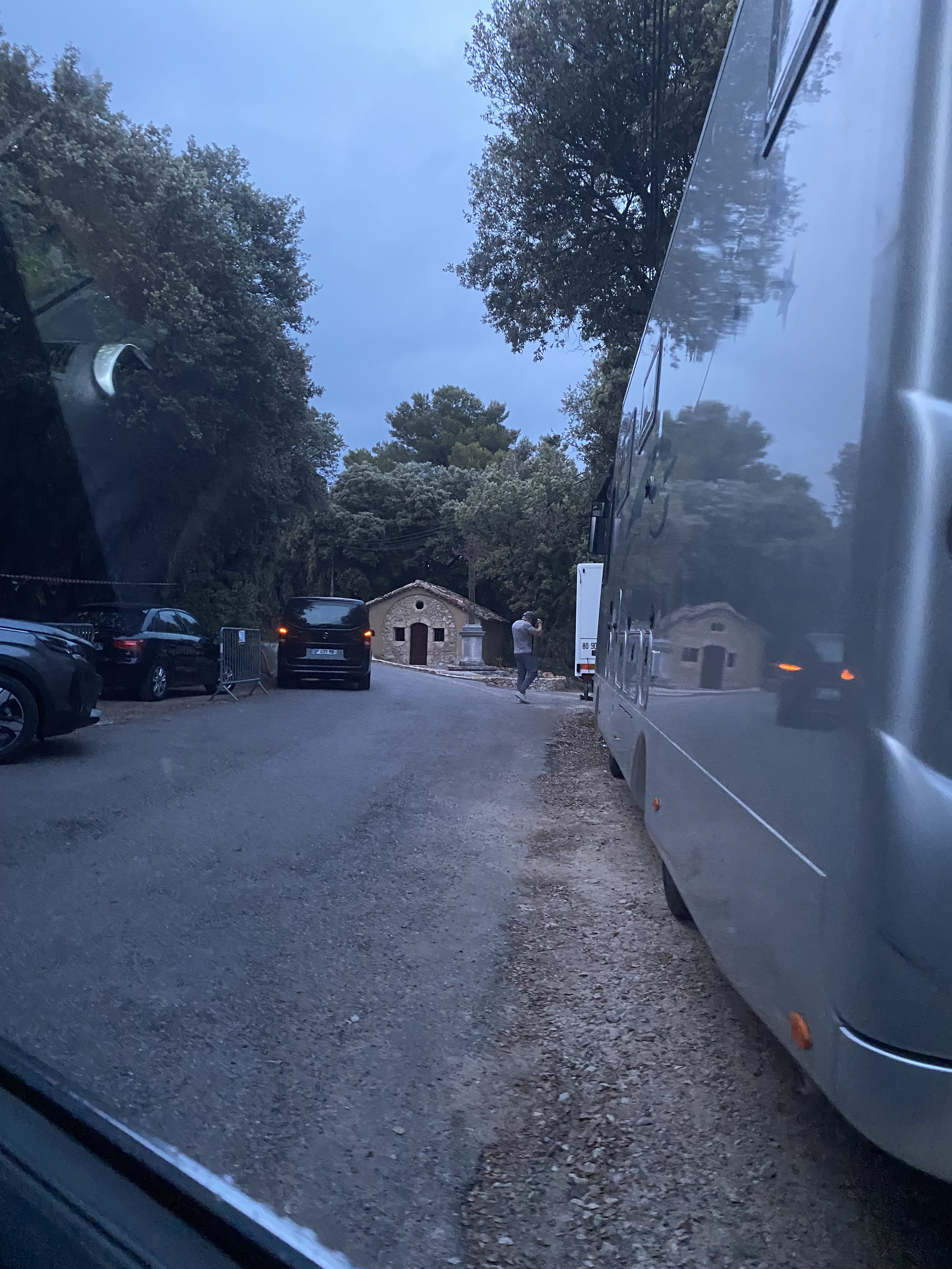Motorhome PROD19 à la tombée du jour